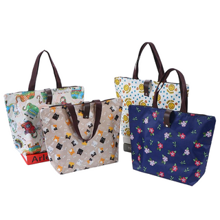 Individuell bedruckte, faltbare Polyester-Einkaufsmappe, Gro&szlig;handel, wiederverwendbare Einkaufshandtasche f&uuml;r Einzelh&auml;ndler und Privatmarken