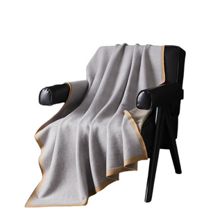 Manta de tiro de punto Jacquard suave de poli&eacute;ster personalizado al por mayor 