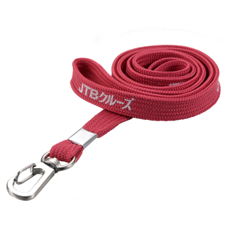 Correia de pesco&ccedil;o de malha dur&aacute;vel personalizada com gancho girat&oacute;rio